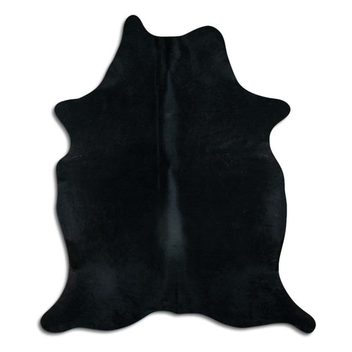 Schwarzes Kuhfell XL