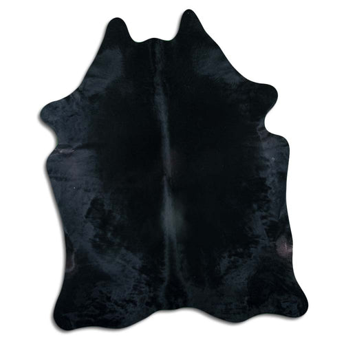 Schwarzes Kuhfell XXL