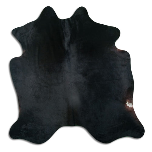 Schwarzes Kuhfell XL