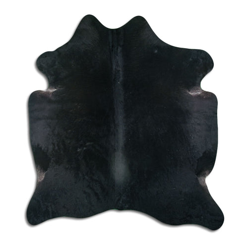 Schwarzes Kuhfell XL