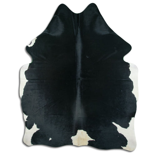 Schwarzes Kuhfell XL