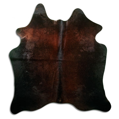 Brown Cowhide Rug M