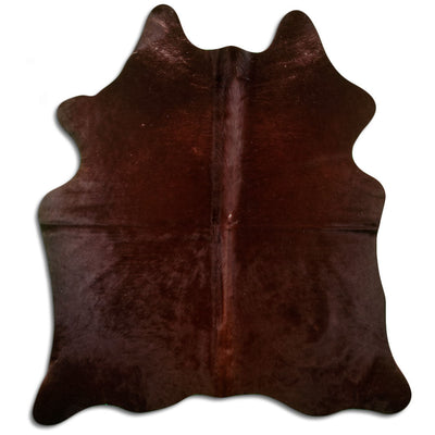 Brown Cowhide Rug M