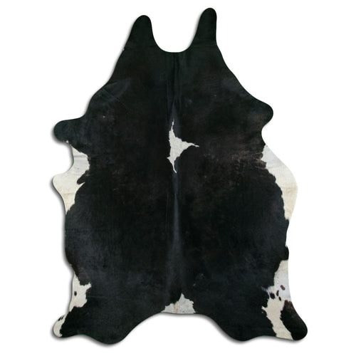 Schwarz-Weißes Kuhfell XXL