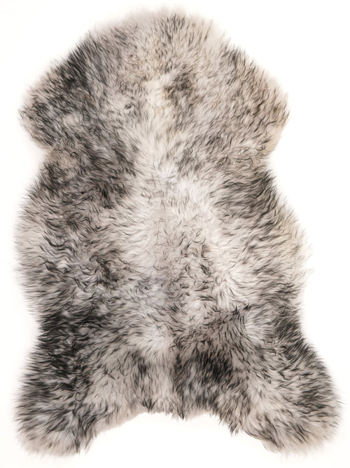 Mufflon Lammfell Schwarz XL