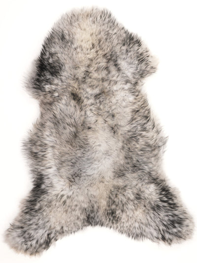 Mufflon Lammfell Schwarz XL