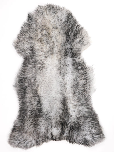 Mufflon Lammfell Schwarz XXL