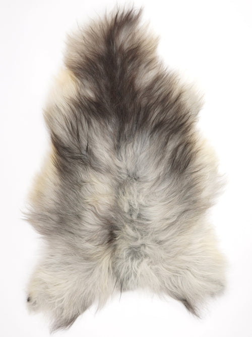 Isländisches Schaffell Grau XL