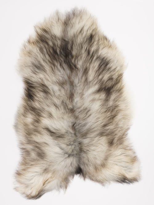 Isländisches Schaffell Grau XL