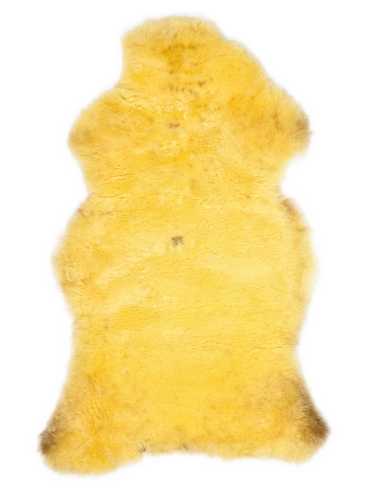 Medizinisches Schaffell, ca. 115 × 65 cm, von oben fotografiert: genau das Fell, das Sie erhalten