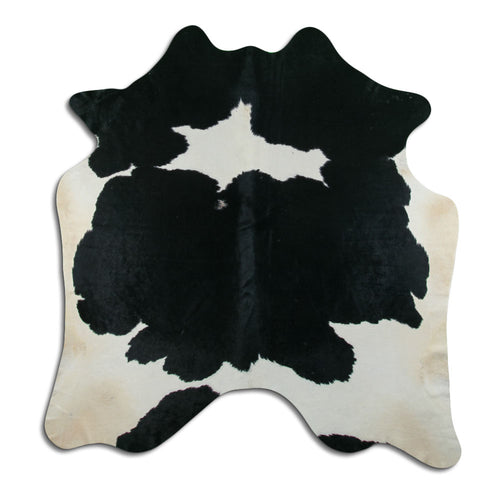 Schwarz-Weißes Kuhfell XL