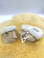 Lammfell Baby Set | mehrere Farben verfügbar