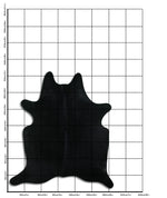 Schwarzes Kuhfell M