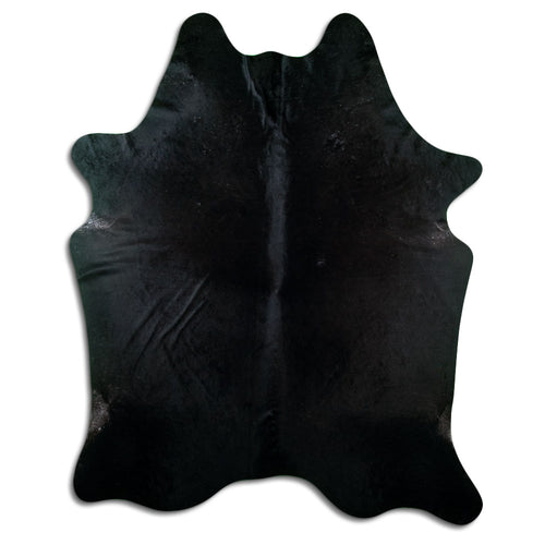 Schwarzes Kuhfell XXXL