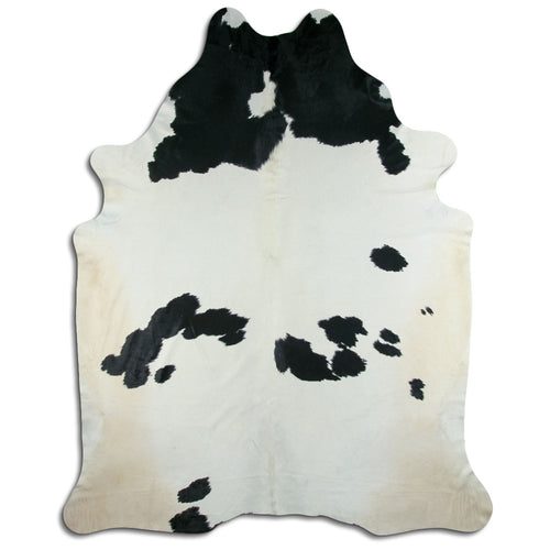 Schwarz-Weißes Kuhfell XXXL