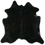 Schwarzes Kuhfell XL