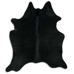 Schwarzes Kuhfell XL