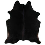 Schwarzes Kuhfell XL
