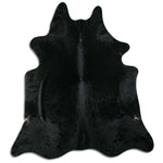 Schwarzes Kuhfell XL