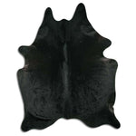 Schwarzes Kuhfell XXL