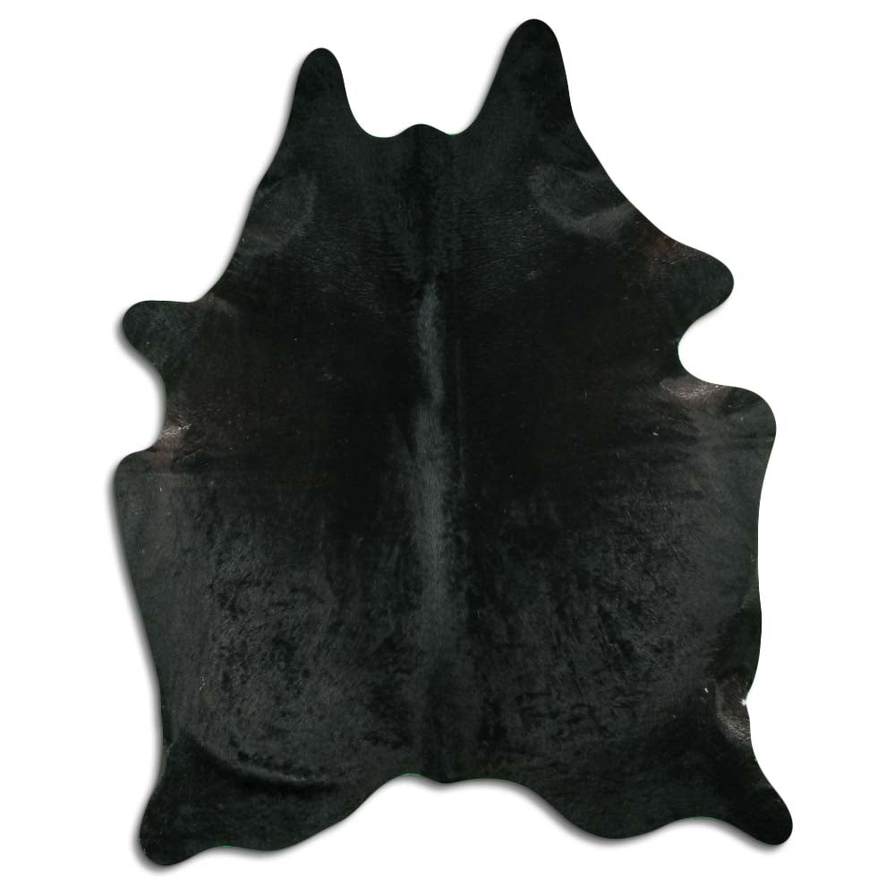 Schwarzes Kuhfell XXL