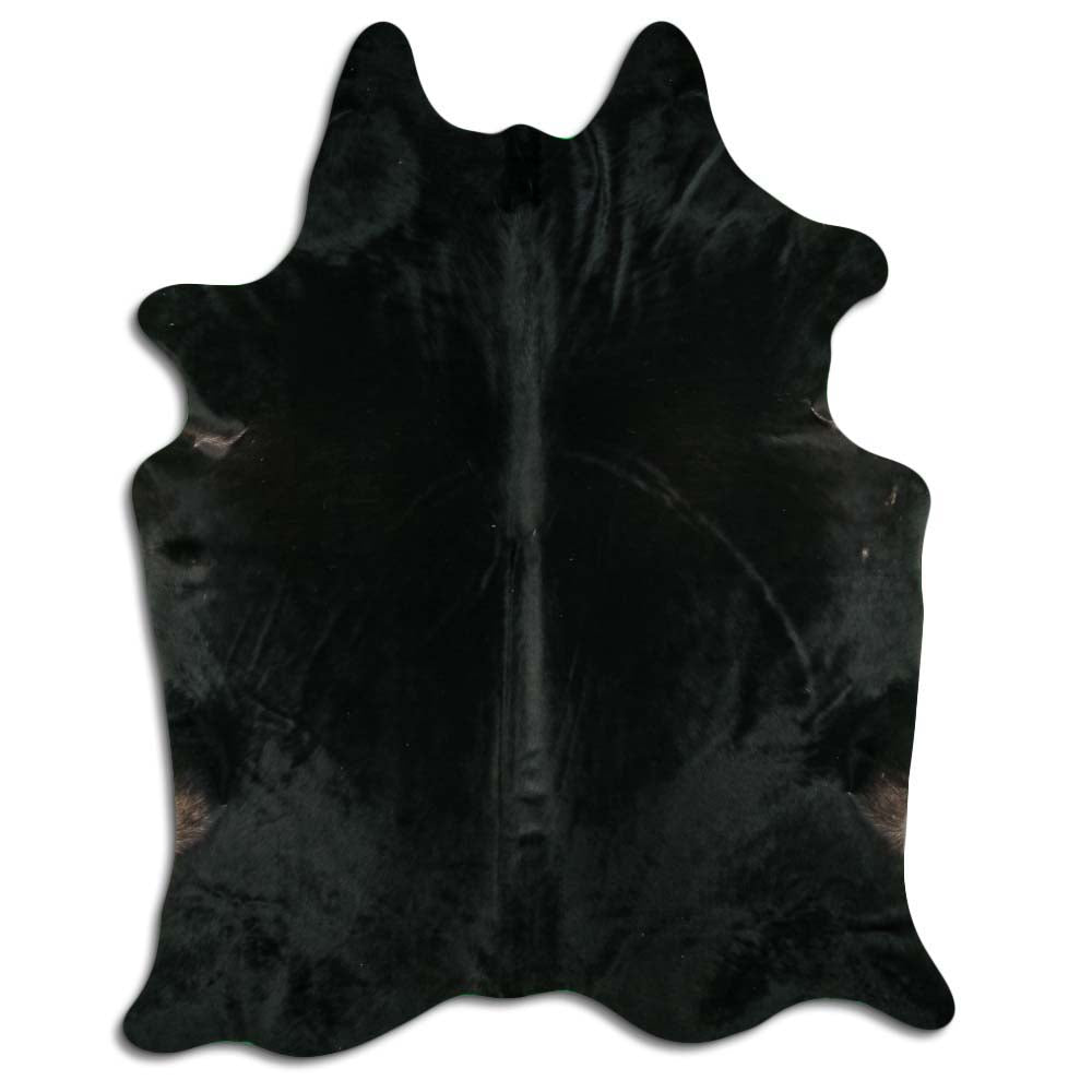 Schwarzes Kuhfell XXL