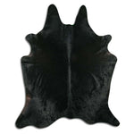 Schwarzes Kuhfell XXL
