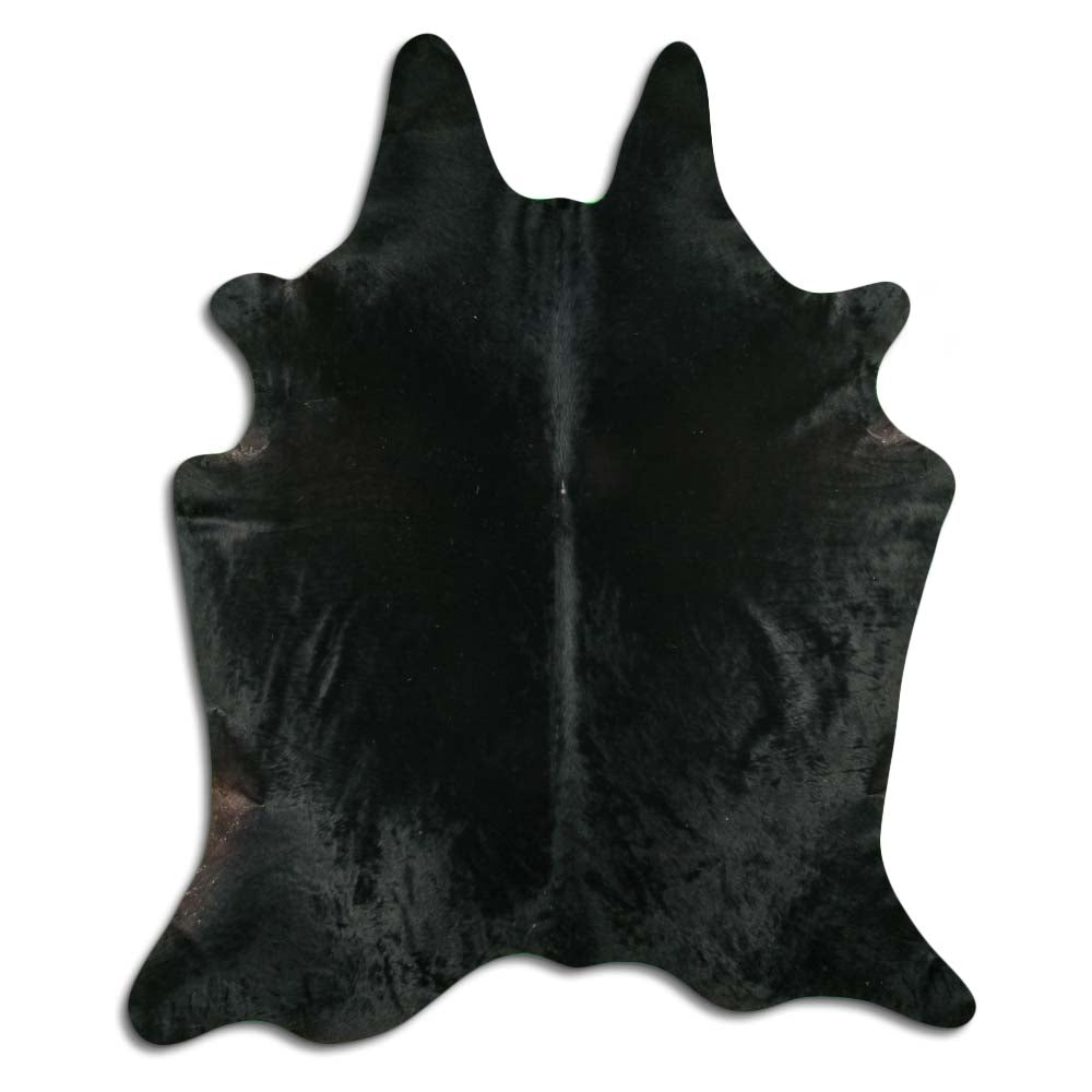 Schwarzes Kuhfell XXL
