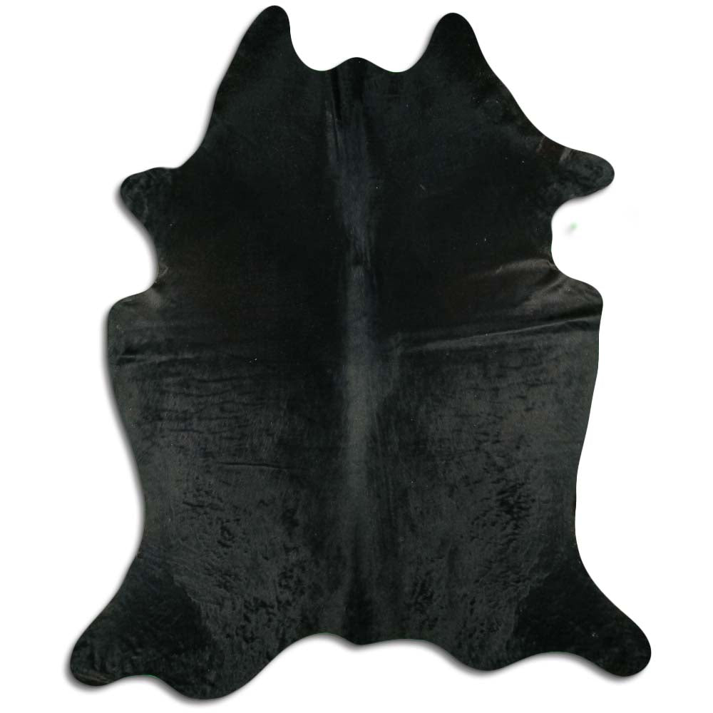 Schwarzes Kuhfell XXL