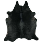 Schwarzes Kuhfell XXL