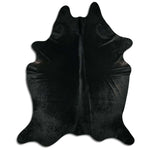 Schwarzes Kuhfell XXL