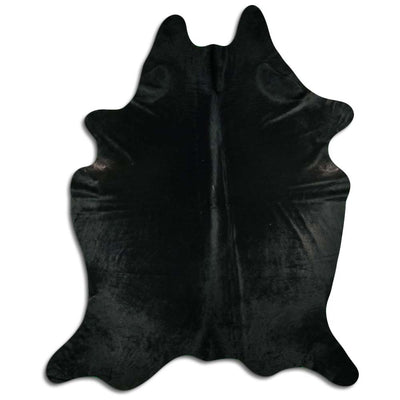 Schwarzes Kuhfell XXL