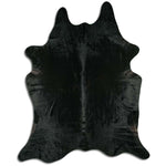 Schwarzes Kuhfell XL