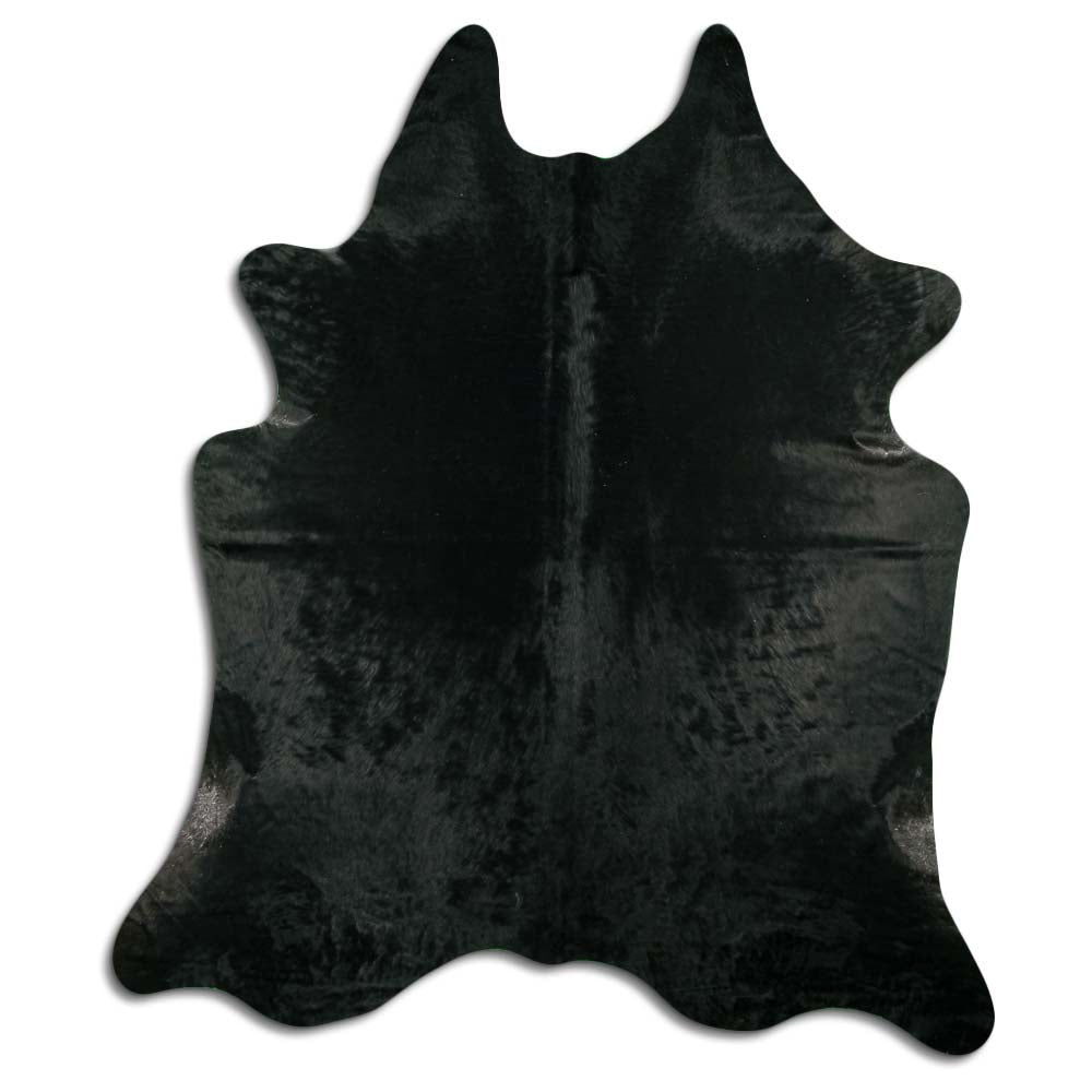 Schwarzes Kuhfell XL
