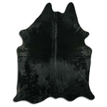 Schwarzes Kuhfell L