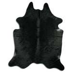 Schwarzes Kuhfell XL