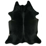 Schwarzes Kuhfell XXL