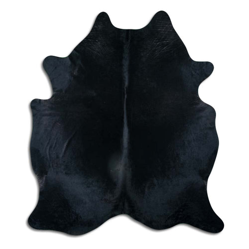 Schwarzes Kuhfell XXL