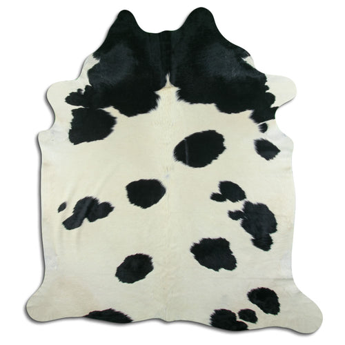 Schwarz-Weißes Kuhfell XXL