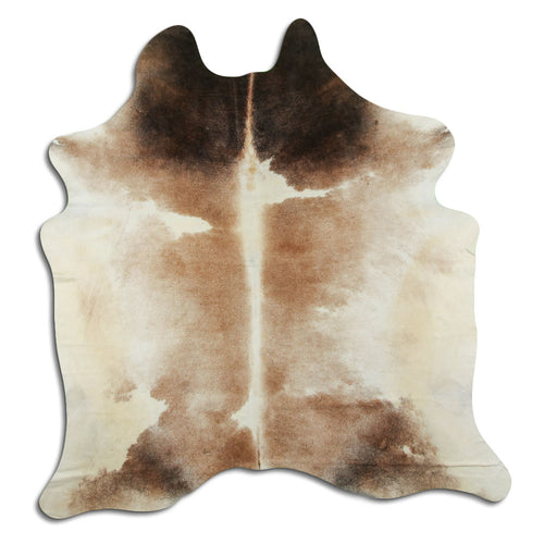 Braun-Weißes Kuhfell L