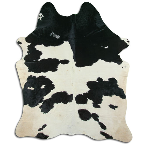 Schwarz-Weißes Kuhfell XL