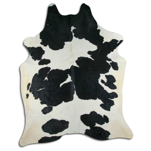 Schwarz-Weißes Kuhfell XXXL