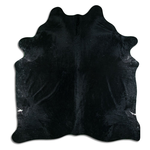 Schwarzes Kuhfell XXL