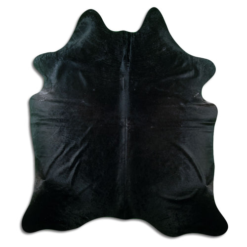 Schwarzes Kuhfell XXL