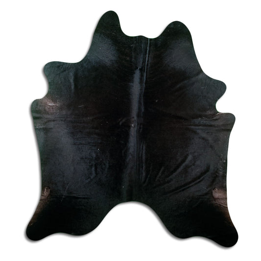 Schwarzes Kuhfell XXL