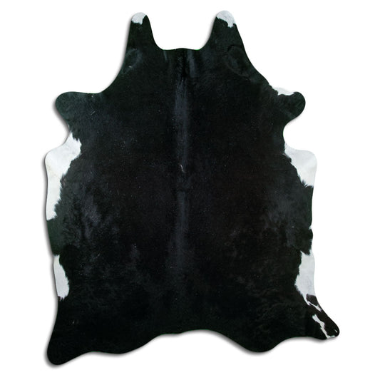 Schwarzes Kuhfell XXL