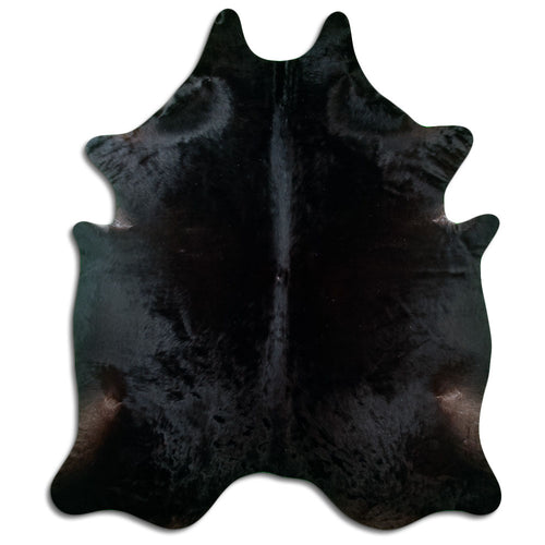 Schwarzes Kuhfell XXL