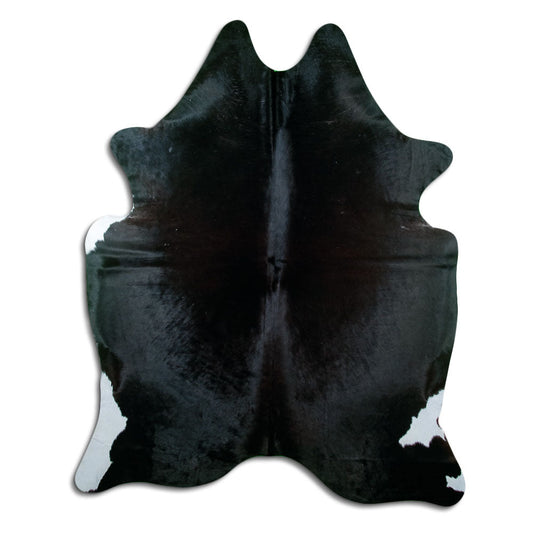 Schwarzes Kuhfell XXL