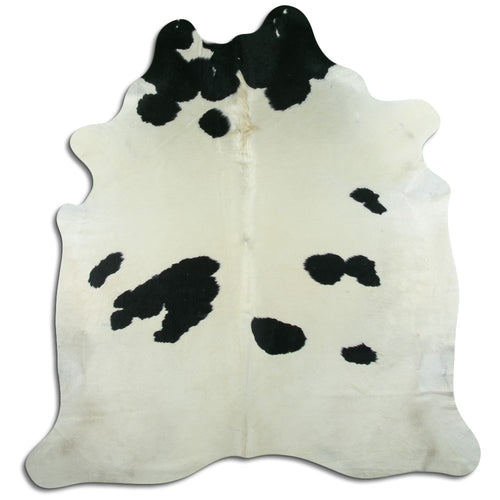 Schwarz-Weißes Kuhfell XXL