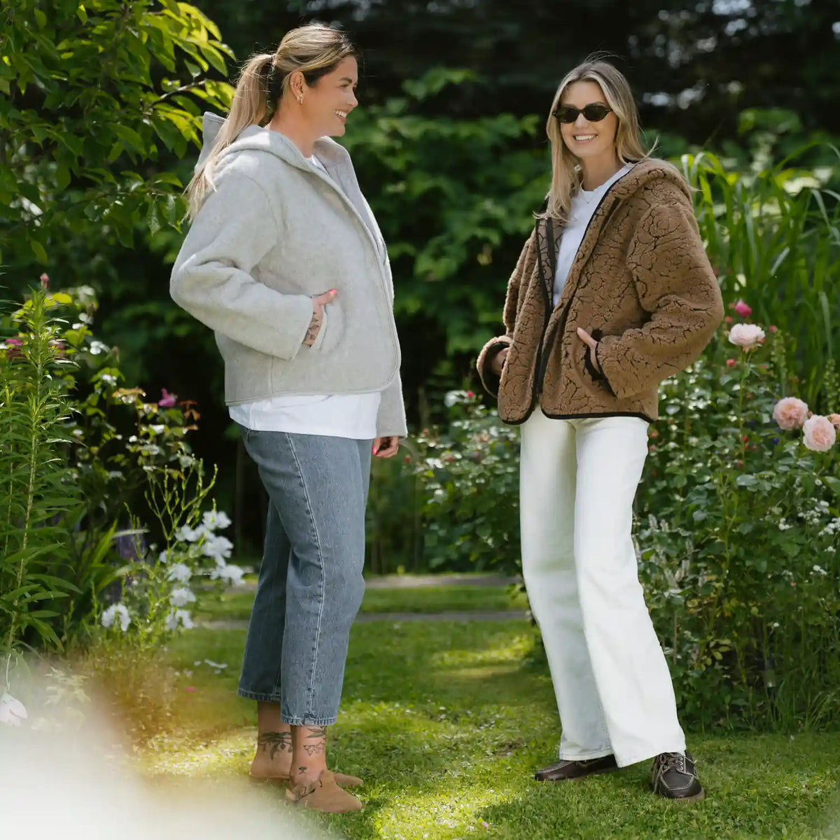 Merino Jacke ''Laguna'' Grau